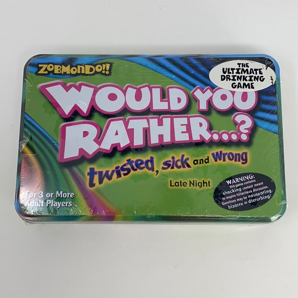 Would You Rather...? New Ultimate Drinking Game